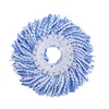 1~5PCS Mop Head Rotating Microfiber Replacement Cloth Spin Wash Floor Round Squeeze Rag Household Cleaning Tools