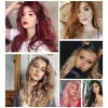 Perruques Lolita perruque synthétique longue vague blond clair gris ciel perruques pour femmes Cosplay usage quotidien fête naturel résistant à la chaleur