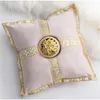 2024 Middle East Luxury Ceramic Incense Burner Pillow Censer Holder Creative Golden Cushion Home Tea House Yoga Accessories 30x30cm for