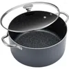 Set di pentole Pentola con coperchio 10 Qt Grande Antiaderente Cottura Zuppa a induzione per te ne vale la pena