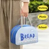 new Alphabet Print Thermal Lunch Bags For Children Kids Girls Storage Bento Lunchbox Food Bag Insulati Bags Picnic Cool Bag W2Vz#