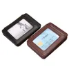 Portafoglio magico tri-fold portatile per uomo Borsa piccola Porta carte di credito Mini Mey Borsa in pelle PU C Clip 17tV #