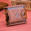 Ny FI -dollar prismönster designer herrplånböcker avslappnade kreditkortshållare handväska plånbok för manlig pojke u1at#
