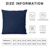 Pillow Dark Blue / Maastricht Solid Color Throw Covers For Sofas Decorative S Luxury Sofa Pillowcase