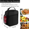 Mannen Vrouwen Geïsoleerd draagbare herbruikbare thermische lunchbox koeler draagtas voor schoolkantoor houden eten fris warm of koud j6ys#