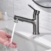 Bathroom Sink Faucets Pull Out Basin Faucet Rinser Sprayer Gargle Brushing 3 Mode Mixer Tap Cold & Countertop