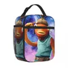 Fishstick Skin On Space Lunch Tote Kawaii Bag Insulati Bags Детская сумка для обеда G5Rh #