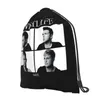 Westlife Top Girls Band Rock Party Girls DrawString ryggsäck Hot Shoe Bag Sports Bag Riding Backpack Sports Bag K0gu#