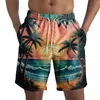 Pantaloncini da uomo Moda casual Uomo Costume da bagno per vacanze alle Hawaii per uomo Board Pantaloni corti con stampa floreale 3d Ropa De Hombre Beach