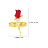 Table Cloth 3 Pcs Rose Napkin Rings Party Serviette Decorations Holder Dining Holders Alloy For