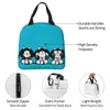 Mafalda Carto Quino Comics Sac à lunch isolé Sac thermique réutilisable Portable Tote Box Food Sac Collège voyage O2G3 #