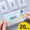 안티 RFID 차단 독자 잠금 뱅크 카드 홀더 ID 은행 카드 케이스 학생 귀여운 ID 카드 지갑 여권 부신 Bancaire P7NV#