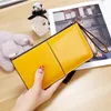 Mulheres Vintage Oil Wax Leather Zipper Clutch Wallet Feminino Grande Capacidade Coin Purse Senhoras Pulseira Simples Titular do Cartão Carteira w9Ce #