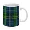 Tasses Sarung N'de Balong5 Tasse Blanche Vintage Taille Unisexe Motif Tartan