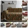 Housses de chaise Idée cadeau de canapé Housse de canapé en forme de L de ferme vintage avec motif exquis Doux résistant à l'usure Universel pour meubles