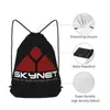 skynet Terminator Inspired Cyberdine Systems T2 Drawstring Backpack Hot Creative Storage Bag Multi-functi Sports Bag Z5rK#