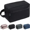 Borsa da toilette Borsa da barba Borsa da viaggio da toilette Cosmetica per uomo Borse portaoggetti portatili per donna Custodia per trucco Organizer Mujer M48l #