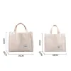 2023 Neues einfaches Cord -Frauen Umhängetasche FI Trend vielseitiger Crossbody -Bag Damen Small Square Handtasche 36BG#