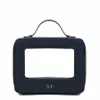 Lettres personnalisées colorées Saffiano Portable Cosmetic Case Voyage Sac de maquillage transparent PVC Sac cosmétique TPU W Bag f4Sg #