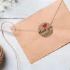 Gift Wrap 500pcs Thank You For Supporting Small Business Stickers Kraft Envelope Seal