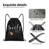 Backpack drewpack con il cuore del cuore della Sicilia da donna Sport Sport Gympack Portable Italia Pride Shop Sack B85J#