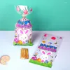 Gift Wrap 50pcs Easter Valentine's Day Candy Cookies Wrapping Bag For Snack Baking Package And Event Party Supplies