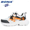 Casual Shoes BONA 2024 Designers Trendy Kids Children Sneakers Child Running Walking Tennis Footwear Boys Girls Sport