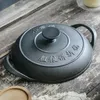 Cookware Sets Cast Iron Pan Thickened Pancake With Lid Kitchen Cooking Pots Set