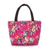 Sac à bandoulière pour femmes à imprimé floral, sac de magasin pour dames de grande capacité, sac à main de voyage écologique réutilisable, sac de livre pour écolier D8RO #