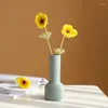 Vases en céramique, accessoires de décoration de bureau, conteneur d'arrangement de fleurs, ornements de Pot hydroponique