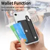 Universel Mobile Phe Card Sac Portable Adhésif Dos Autocollant En Cuir Phe Support Multifonctionnel Créatif Carte Clip 30KO #