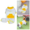 Dog Apparel Cute Pet Clothes Warm Stylish Jumpsuits For Winter Cozy Cat Rompers With Contrasting Colors Premium