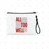 all TOO WELL Red Taylor's Versi Music Swift Albums Folklore Cosmetic Bag MakeUp Case Make Up Pouch Toilet Kits Gift for Fan n7M8#