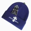 Luxus Beanie Hut Designer Cap Winter Männer Frauen Hüte Marke Chr Warme Motorhaube Sanskrit Hufeisen Herzen Kopfbedeckung Casquette Weibliche Wolle Kaschmir Gestrickte Kappen LJ8Y