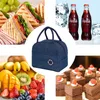 Portable Lunch Bag Food Thermal Box Office Cooler Lunchbox Organizer Geïsoleerde Case School Picnic Tote Teacher Geschenk Bento Pouch X8LN#