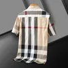 2024 Högkvalitativ femfärgad mäns grundläggande polo-skjorta T-shirt bröstbroderad polo-skjorta Summer T-shirt Luxury T-shirt Men's T-shirt Size M-3XL