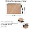 10pcs Custom Cosmetic Bags Fi Bridesmaid Clutch Bag Women Make Up Bag Linen Pouch Travel Organizer Case Student Pencil Bag u1eM#