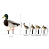 Garden Decorations Eco-friendly Animal Stakes Double-sided Realistic Figure Outdoor Stake Decor