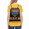 Boca Juniors Arjantin Drawstring Çantalar Sırt Çantaları Spor Çocukları Çizim Okul Ayakkabı Çantası Spor Kam Fishing Pesca Öğle Yemeği Çantası M1DG#