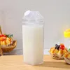 Conteneurs à emporter, Carton de lait, bouteille d'eau, transparent, Portable, réutilisable, pour le sport, les voyages en plein air, le Camping