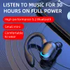 Bluetooth 5.2 fone de ouvido à prova dwireless água sem fio fones com microfone mini ganchos alta fidelidade estéreo música para o telefone