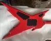 Dean Razorback Custom Razorback Dimebag Rebel Electric Guitar Red Transparent Color 258