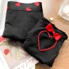 Paar hart bedrukt slipje Men Men Boxer Shorts Vrouwen Mesh briefs Comfort Lage taille ondergoed vriendje vriendin lingerie cadeaus