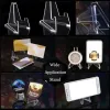 10/20pcs Clear Acrílico Display Stand Stand Titular