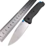 BM 533 Haute dureté mini couteau pliant de poche S90V Blade en fibre de carbone Patriages Facile à transporter outil de survie tactique de la défense