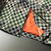 Lyx 2024 Högkvalitativ herrjacka Designer Classic Checkered Wrinkle Resistant Coat Spring Autumn Coats dragkedja Yttre kläder Kläder toppar Asiatisk storlek M-5XL