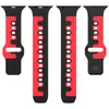 Double color Silicone Strap For Apple Watch Band 44mm 40mm 45mm 49mm 41mm 38mm 42mm bracelet iwatch series se 7 3 6 8 ultra band