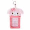 Nouveau style dessin animé Kuromi sac pendentif cannelle étudiant porte-carte porte-clés pendentifs en peluche jouet carte ensemble Kawaii bande carte couverture cadeaux 221