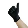 20pcs siyah tek kullanımlık nitril lateks eldivenler ince anti-stati ev laboratuvarı temiz eldivenler pratik hafif eldivenler