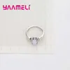 Wedding Rings Splendid Opal For Women Fashion Jewelry 925 Sterling Silver Wedding/ Engagement Attractive Ring Ringe Damen